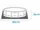 Intex Prisma Frame 26716NP - Aufstellpool rund + Filterpumpe und Leiter