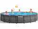 Intex Prisma Frame Greywood 26744NP - Runder Pool