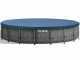 Intex Prisma Frame Greywood 26744NP - Runder Pool