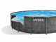 Intex Prisma Frame Greywood 26744NP - Runder Pool