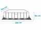 Intex Prisma Frame 26784NP - 300x175x80 cm - Aufstellpool + Filterpumpe und Poolleiter