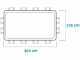 Intex Prisma Frame 26784NP - Aufstellpool + Filterpumpe und Poolleiter
