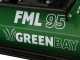 Greenbay FML 95 - Schlegelmulcher f&uuml;r Traktor - leichte Reihe