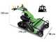 Lampacrescia MGM TTR886HD - Schlegelm&auml;her mit Y-Messern - Raupenantrieb - Hondamotor GX390 f&uuml;r gro&szlig;e Steigungen