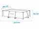 Intex Rectangular Frame 28274NP - 450x220x84 cm - Pool + Filterpumpe