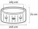 Intex Greywood Deluxe 28442EX - Whirlpool Spa