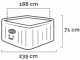 Intex Square Greystone Deluxe 28452EX - Whirlpool Spa