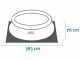 Intex Easy Set 28132NP - &Oslash;366x76 cm - Pool + Filterpumpe