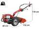 Barbieri Flex 2+2 &ndash; Benzin-Einachsschlepper &ndash; Honda GX270 &ndash; 8,4 PS
