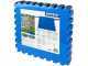 Anti-Rutsch-Bodenschutzfliesen blau 50x50 cm 8 Stk. Intex 29081