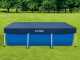 Poolabdeckung frame rechteckig Intex 28036