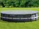 Deluxe Abdeckplane f&uuml;r Frame Pool  Intex 28041 - rund