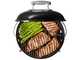 Weber Smokey Joe Premium Gray -  Tragbarer Holzkohlegrill