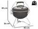 Weber Smokey Joe Premium Gray -  Tragbarer Holzkohlegrill