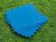 Anti-Rutsch-Bodenschutzfliesen blau 50x50 cm 9 Stk. Bestway 58220