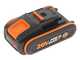 Akku-Heckenschere Worx Nitro WG286E - 2x 20V 2Ah - 60 cm Schwert aus Stahl