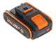 Akku-Heckenschere Worx Nitro WG286E - 2x 20V 2Ah - 60 cm Schwert aus Stahl