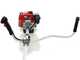 EuroMech TJ 53 EC - Benzin-Motorsense mit Handgriff - Kawasaki-Motor