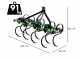 Seven Italy Vibropac 160 cm Leichtgrubber mit 9 Zinken - Arbeitsbreite 160 cm