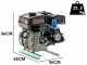 Comet MTP MC25 SC. 4T - Spr&uuml;hpumpe - Loncin Motor G200F - f&uuml;r S&auml;uren und Chemikalien