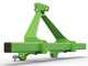 Seven Italy Simply - Drainagepflug Tiefenlockerer f&uuml;r Traktor - 2 Zinken - Rahmen 120 cm