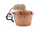 LAR Polentamatic - Induktions-R&uuml;hrtopf f&uuml;r Polenta aus geh&auml;mmertem Kupfer 6.5L - 8W