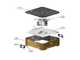 Linea VZ Happy Schwarz - Tragbarer Pelletgrill