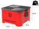 Linea VZ Happy Rot - Tragbarer Pelletgrill