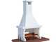 Linea VZ Panarea - Grillkamin f&uuml;r Brennholz/Holzkohle
