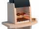 Linea VZ Formentera - Grillkamin f&uuml;r Brennholz/Holzkohle