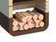 Linea VZ Monopoli - Grillkamin f&uuml;r Brennholz/Holzkohle