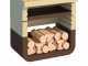 Linea VZ Monopoli - Grillkamin f&uuml;r Brennholz/Holzkohle