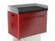 Linea VZ QBY - Tragbarer Pelletgrill mit Pyrolyse-Technologie - rot