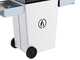 Linea VZ Party weiss - Pelletgrill mit Pyrolyse-Technologie auf R&auml;dern