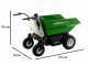 GREENBAY eDUMPER 500-H - Akku-Schubkarre - 48V 32Ah Hydraulische Kippvorrichtung