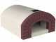 Linea VZ Sorrento - Einbau-Holzbackofen mit Backfl&auml;che 72x105 cm - Kapazit&auml;t 5 Pizzas