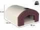 Linea VZ Sorrento - Einbau-Holzbackofen mit Backfl&auml;che 72x105 cm - Kapazit&auml;t 5 Pizzas
