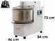 EuroMech ETR 30 - Kippbarer Spiralkneter - Kapazit&auml;t 25kg - 400V