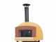 Linea VZ Etna - Holzbackofen f&uuml;r den Aussenbereich - mit &Oslash; 85 cm Kochfl&auml;che - 3 Pizzen