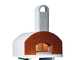 Linea VZ Pozzuoli - Garten-Holzbackofen mit Betonsockel  - Backraum 72x105 cm