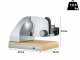 Graef SKS Line 850 silber - Freitragender Allesschneider 170 mm - mit Schneidbrett aus Buchenholz mit Messerschublade