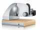 Graef SKS Line 850 silber - Freitragender Allesschneider 170 mm - mit Schneidbrett aus Buchenholz mit Messerschublade