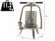 Baesso V20 Edelstahl - Manuelle Obstpresse - Spindelpresse - Obst und Gem&uuml;se - 9 L