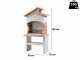 Palazzetti Cordoba - Modul-Grillkamin aus Beton - f&uuml;r Holz und Holzkohle