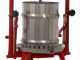 Baesso F25 Edelstahl - Obst- und Gem&uuml;sespindelpresse 20 L - Presskorb aus Edelstahl