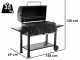 RoyalFood CB 3500 XL - Holzkohlegrill - Maxi-Format