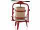 Baesso F25 - manuelle Obst- und Gem&uuml;sespindelpresse 20 L - Holzpresskorb