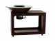 RoyalFood COR-4250 - Holzgrill aus Corten-Stahl