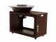 RoyalFood COR-4250 - Holzgrill aus Corten-Stahl