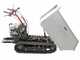 GINKO TR 660 - Raupendumper mt Benzinmotor und Dumpermulde- Honda GX 200 Motor